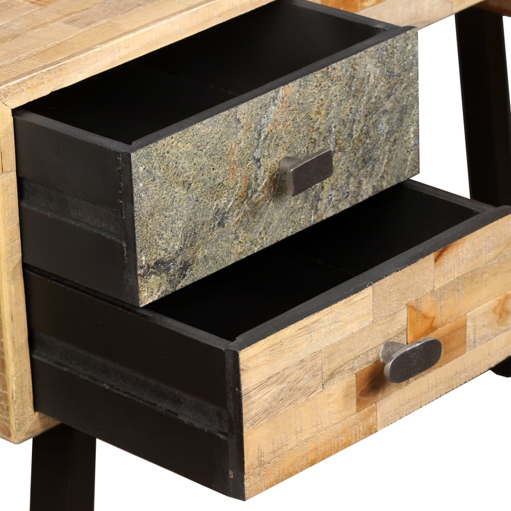 Schreibtisch Wiederverwertetes Teak Massivholz 110 × 50 × 76 cm - Pazzar.ch