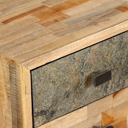 Schreibtisch Wiederverwertetes Teak Massivholz 110 × 50 × 76 cm - Pazzar.ch