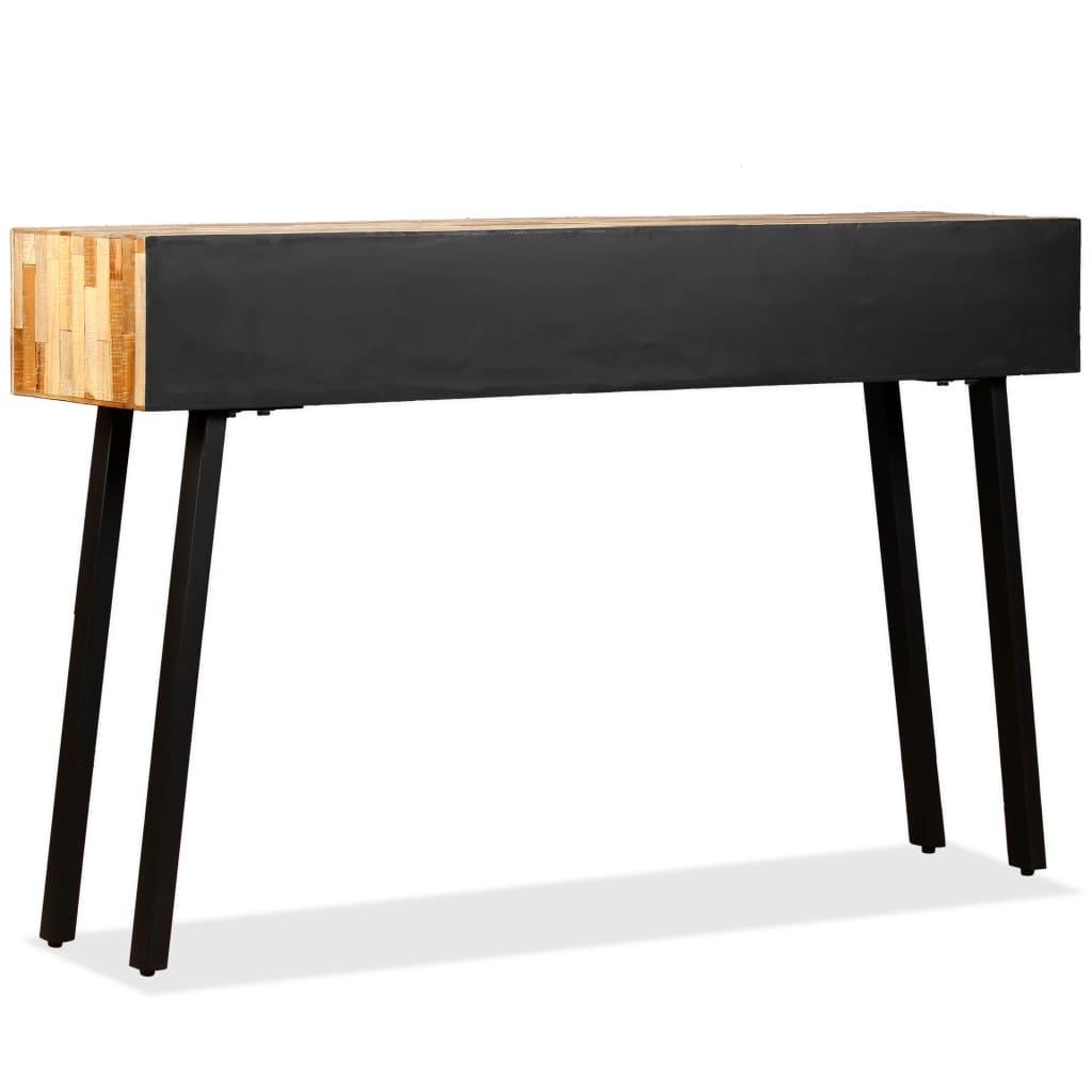 Konsolentisch Recyceltes Teak Massiv 120 x 30 x 76 cm - Pazzar.ch