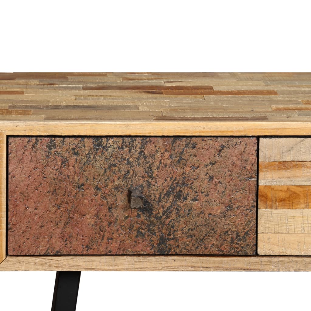 Konsolentisch Recyceltes Teak Massiv 120 x 30 x 76 cm - Pazzar.ch