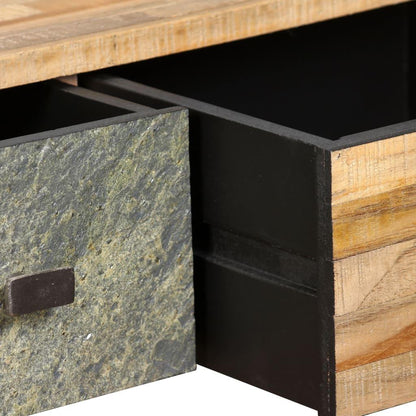 Couchtisch Recyceltes Massivholz Teak 90 x 65 x 40 cm - Pazzar.ch