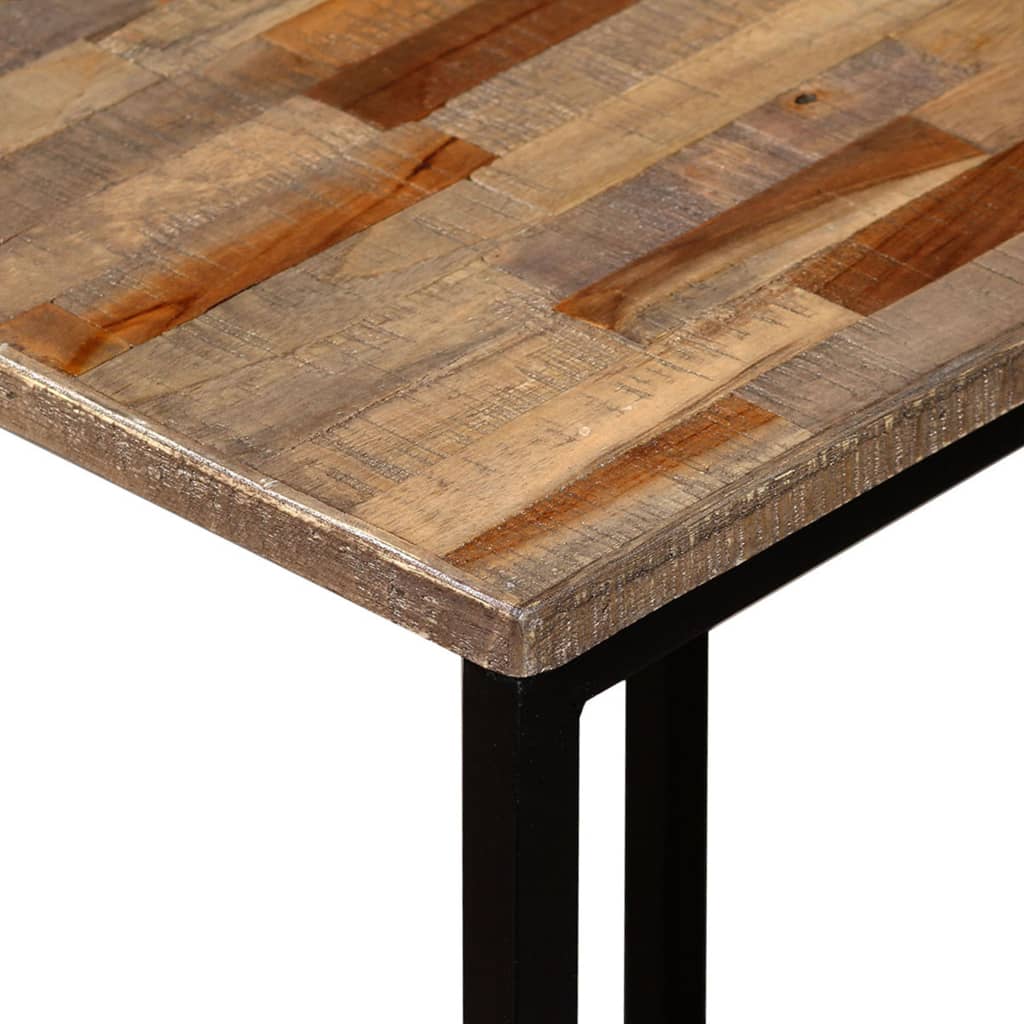 Satztisch Couchtisch-Set 3-tlg. Recyceltes Massivholz Teak - Pazzar.ch