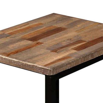 Satztisch Couchtisch-Set 3-tlg. Recyceltes Massivholz Teak - Pazzar.ch