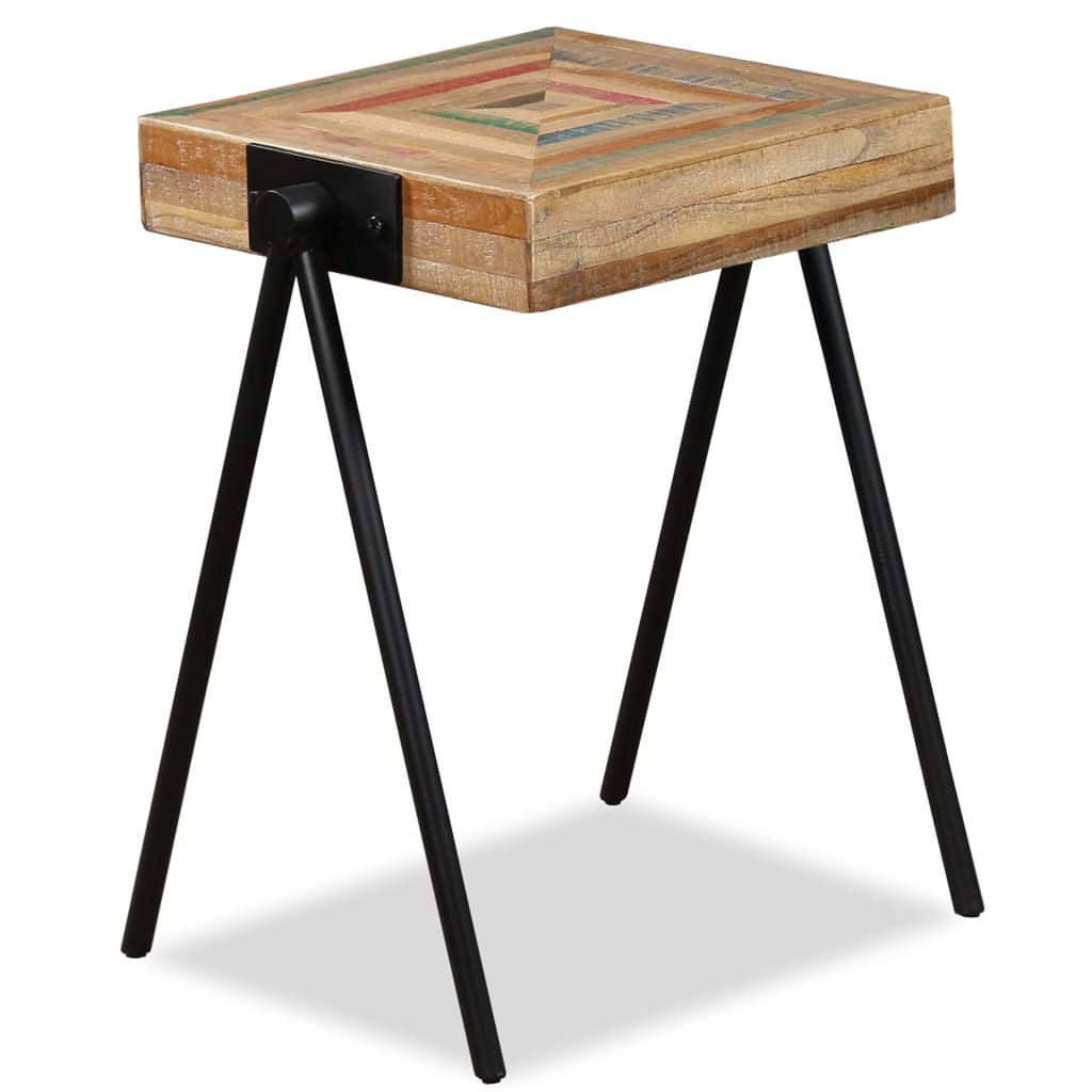 Beistelltisch Recyceltes Massivholz Teak - Pazzar.ch