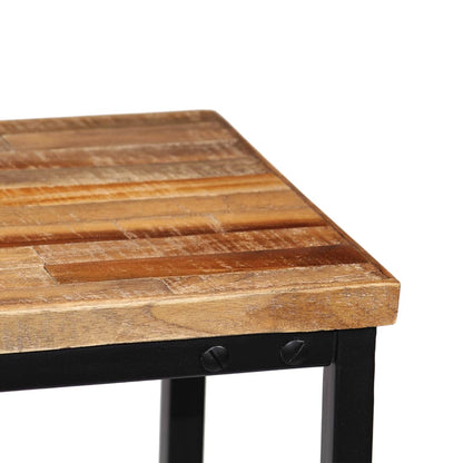 Konsolentisch Recyceltes Massivholz Teak 90 x 30 x 76 cm - Pazzar.ch