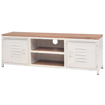 TV-Schrank 120x30x40 cm Weiß - Pazzar.ch