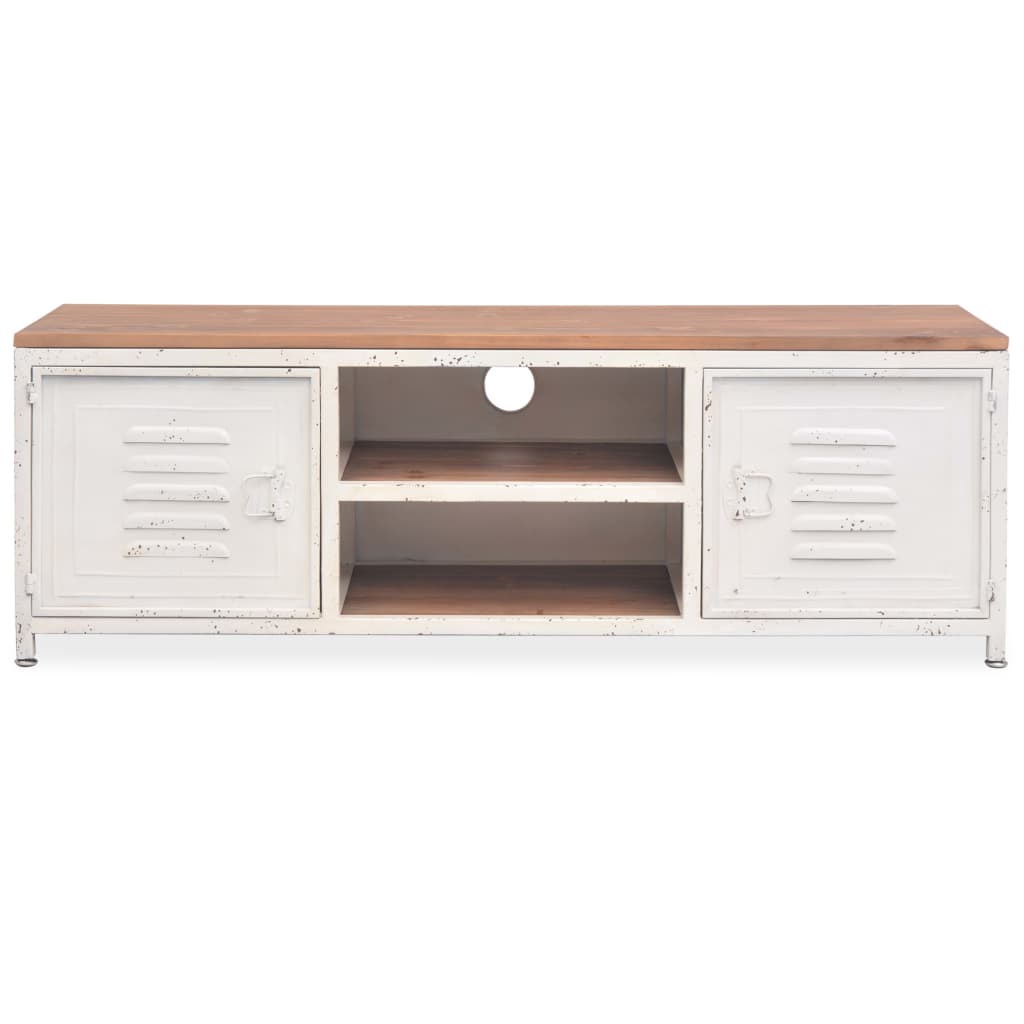 TV-Schrank 120x30x40 cm Weiß - Pazzar.ch