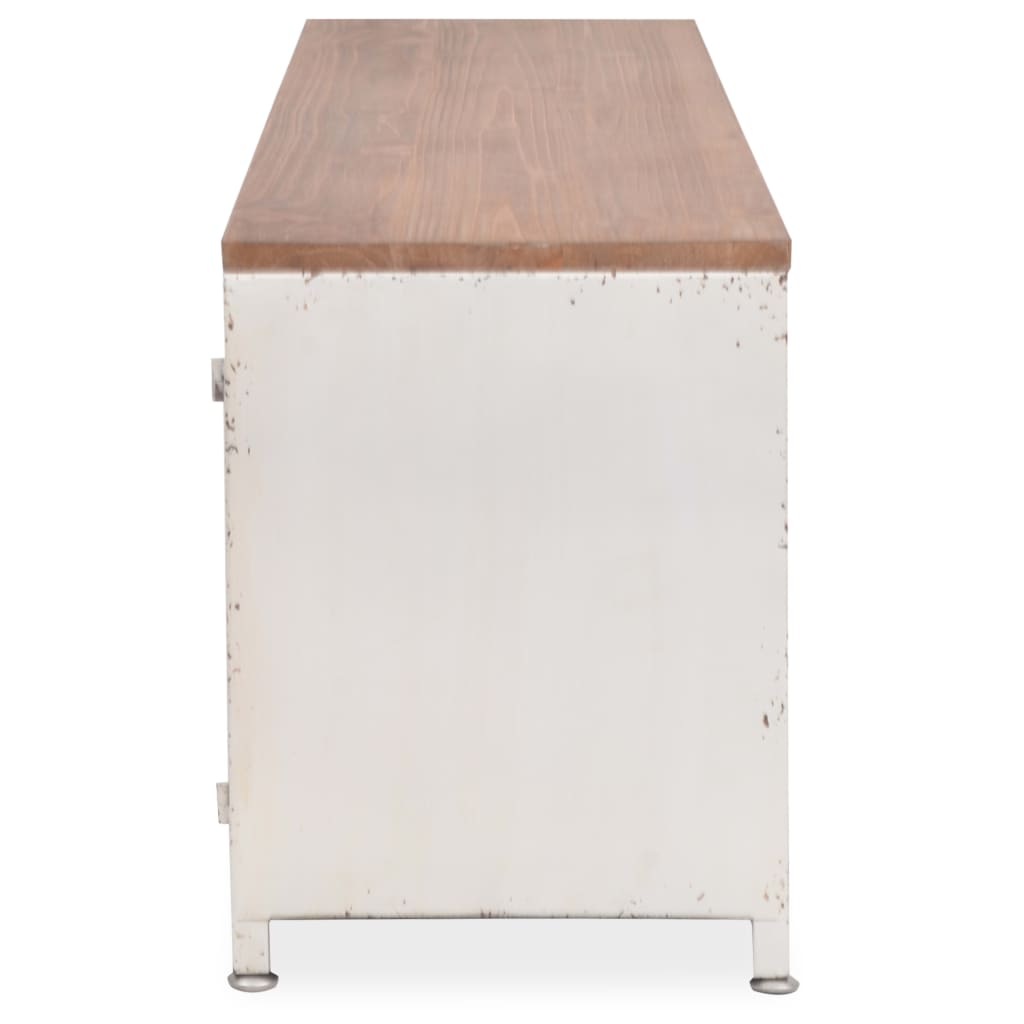 TV-Schrank 120x30x40 cm Weiß - Pazzar.ch