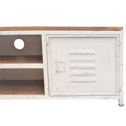 TV-Schrank 120x30x40 cm Weiß - Pazzar.ch
