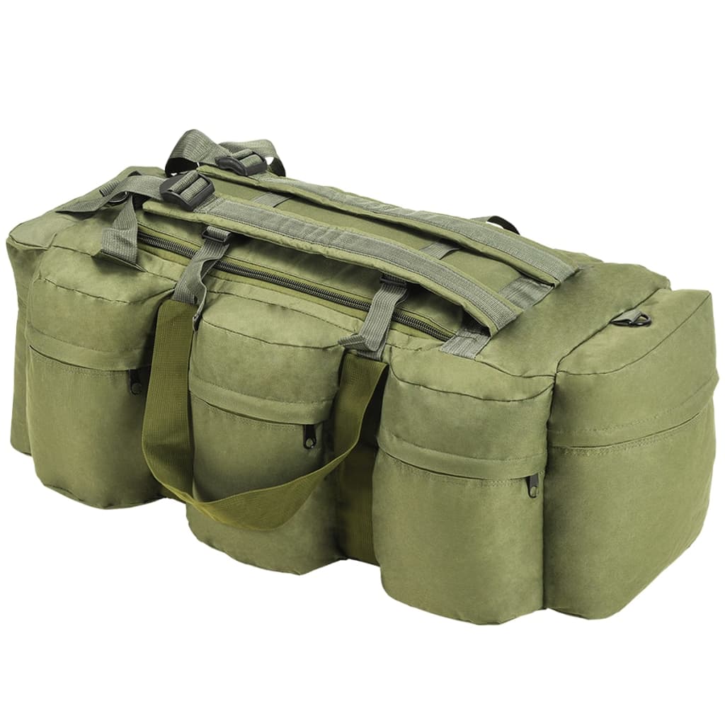 3-in-1 Seesack Armee-Stil 90 L Olivgrün - Pazzar.ch