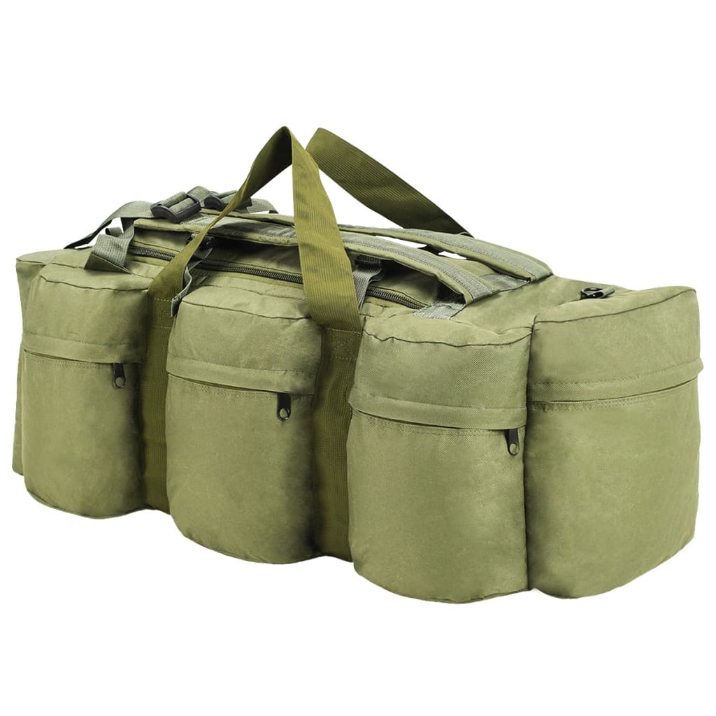 3-in-1 Seesack Armee-Stil 90 L Olivgrün - Pazzar.ch
