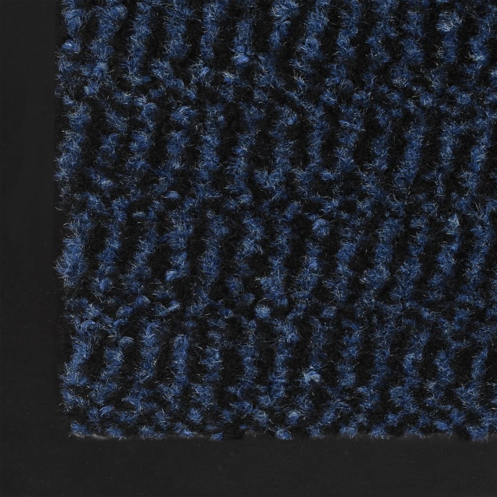 Schmutzfangmatte Rechteckig Getuftet 40x60 cm Blau - Pazzar.ch