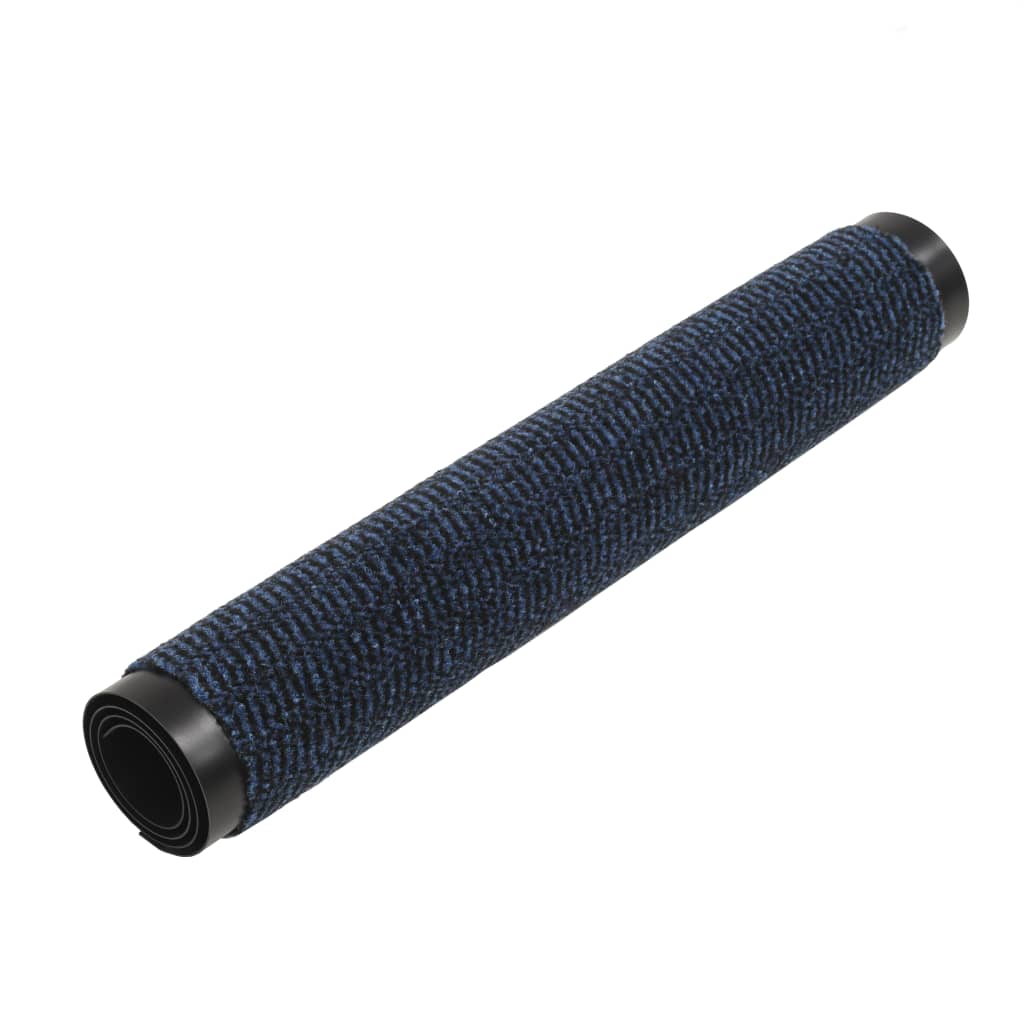 Schmutzfangmatte Rechteckig Getuftet 60x90 cm Blau - Pazzar.ch