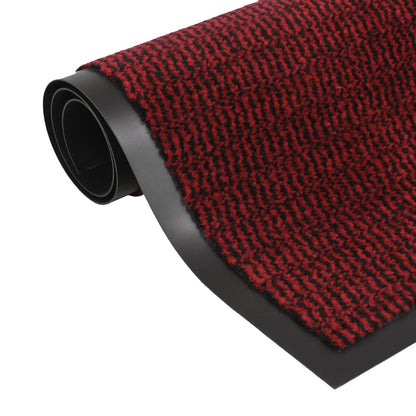 Schmutzfangmatte Rechteckig Getuftet 90x150 cm Rot - Pazzar.ch