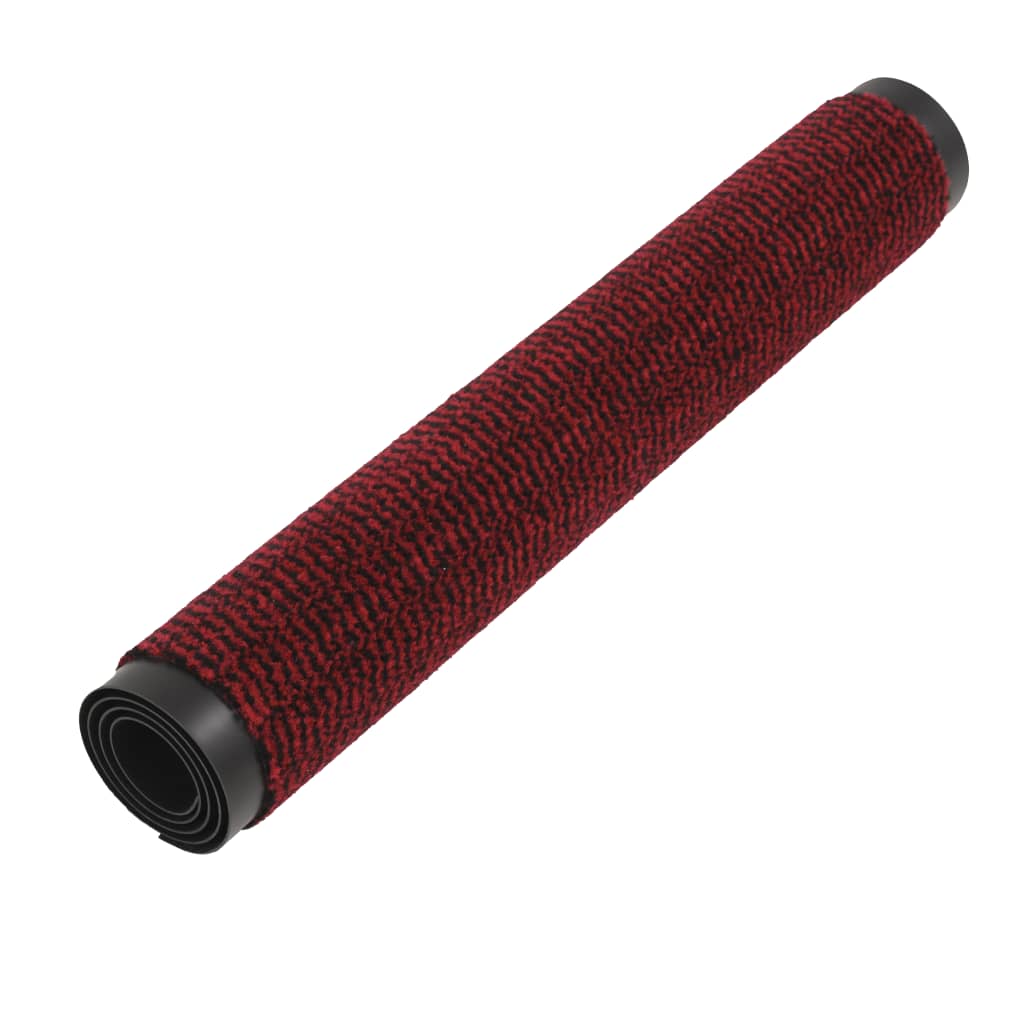 Schmutzfangmatte Rechteckig Getuftet 90x150 cm Rot - Pazzar.ch