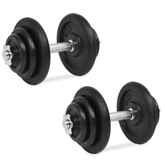 Hantelset 18-tlg. 40 kg Gusseisen - Pazzar.ch