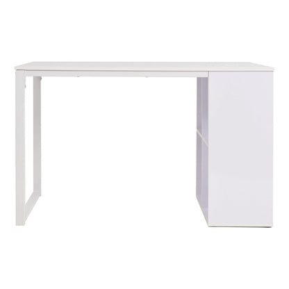 Schreibtisch 120×60×75 cm Weiß - Pazzar.ch