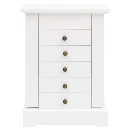 Schmuckkasten mit Spiegel MDF 25 x 13,5 x 34 cm - Pazzar.ch