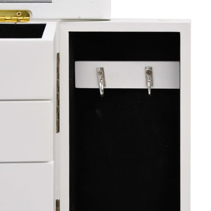 Schmuckkasten mit Spiegel MDF 25 x 13,5 x 34 cm - Pazzar.ch