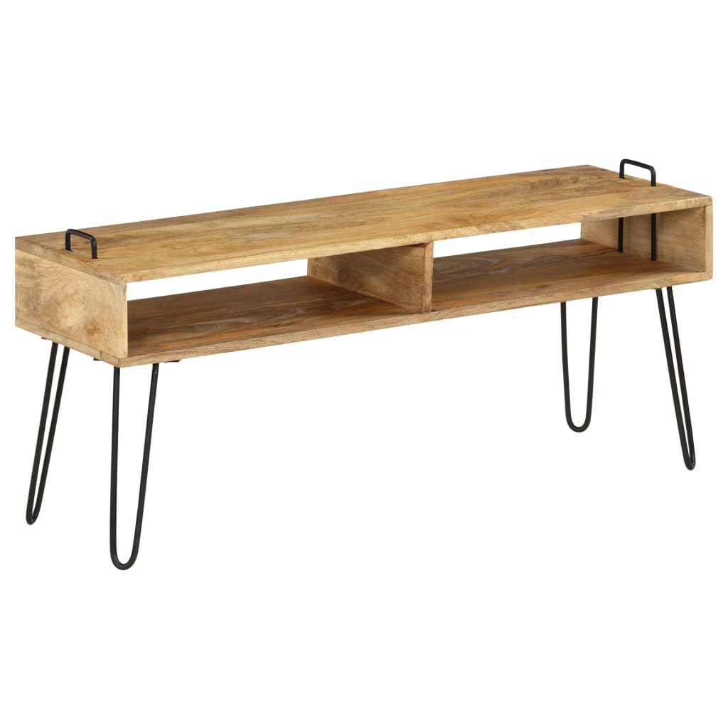 TV-Schrank Mangoholz Massiv 110 x 35 x 45 cm - Pazzar.ch