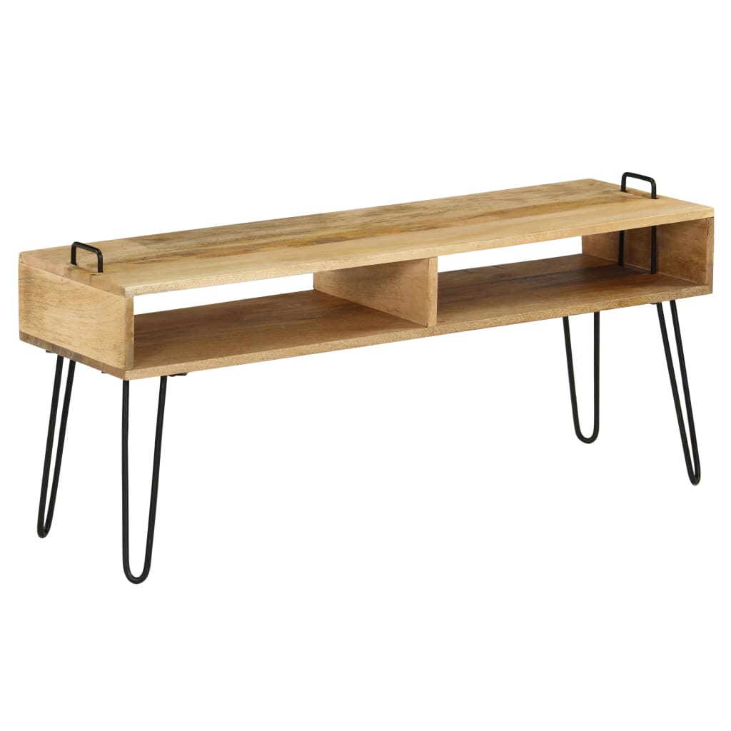 TV-Schrank Mangoholz Massiv 110 x 35 x 45 cm - Pazzar.ch