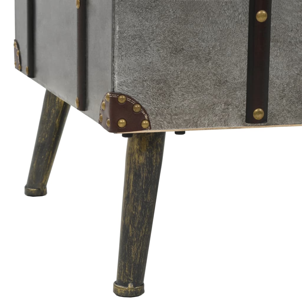 Couchtisch MDF und Aluminium 102 x 51 x 47,5 cm - Pazzar.ch