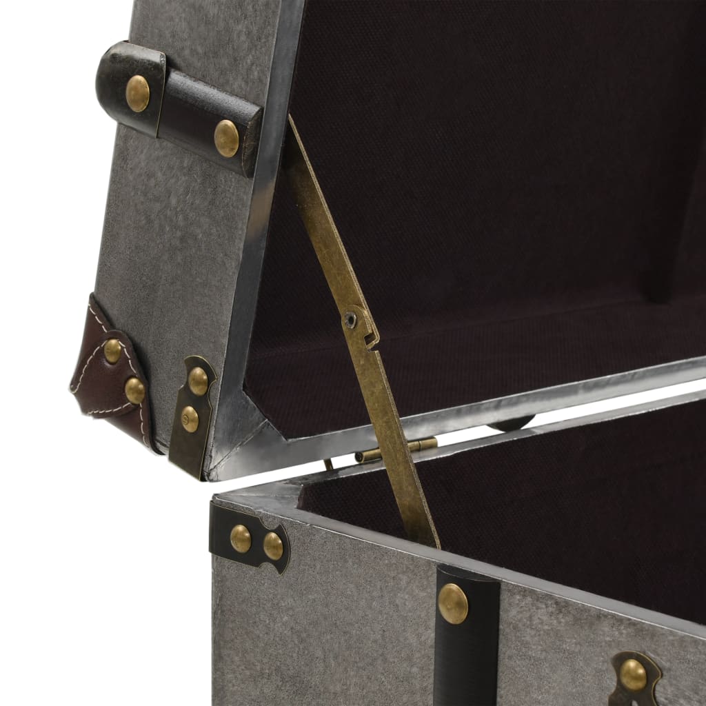 Couchtisch MDF und Aluminium 102 x 51 x 47,5 cm - Pazzar.ch