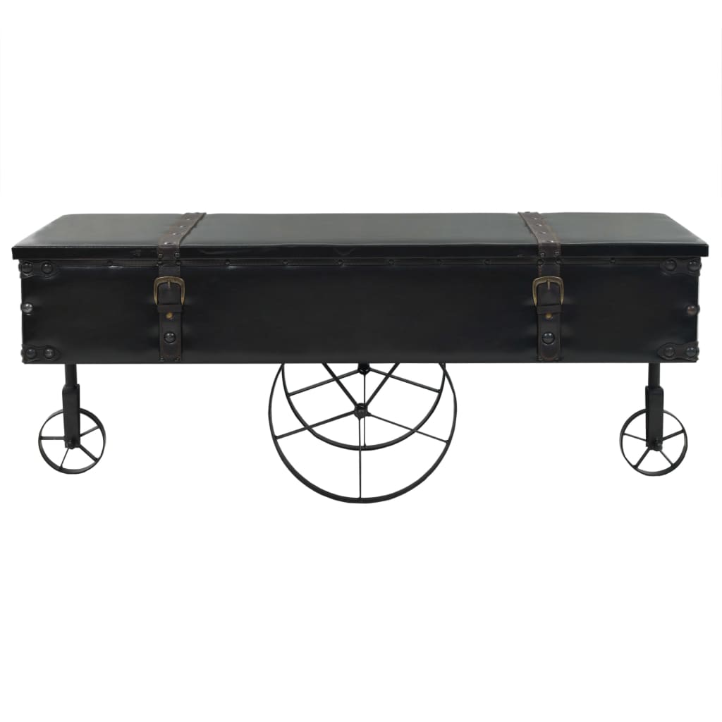 Couchtisch MDF und Tannenholz 110x55x43 cm - Pazzar.ch