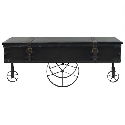 Couchtisch MDF und Tannenholz 110x55x43 cm - Pazzar.ch