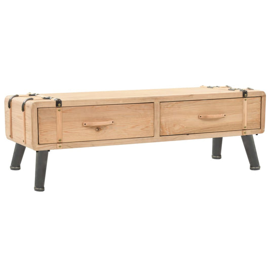 TV-Schrank Massivholz Tanne 120x33x35 cm - Pazzar.ch