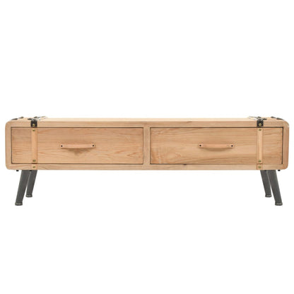 TV-Schrank Massivholz Tanne 120x33x35 cm - Pazzar.ch