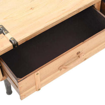 TV-Schrank Massivholz Tanne 120x33x35 cm - Pazzar.ch