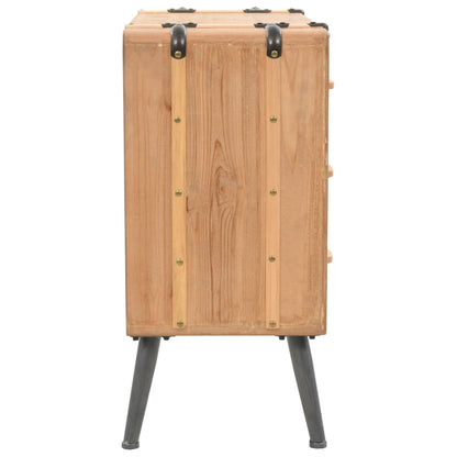 Schubladenkommode Massivholz Tanne 91x35x73 cm - Pazzar.ch