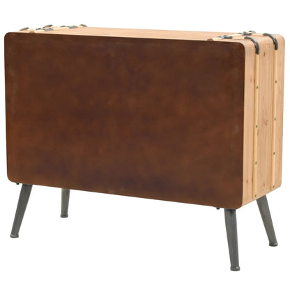 Schubladenkommode Massivholz Tanne 91x35x73 cm - Pazzar.ch
