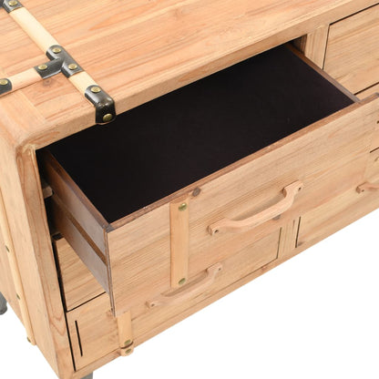 Schubladenkommode Massivholz Tanne 91x35x73 cm - Pazzar.ch