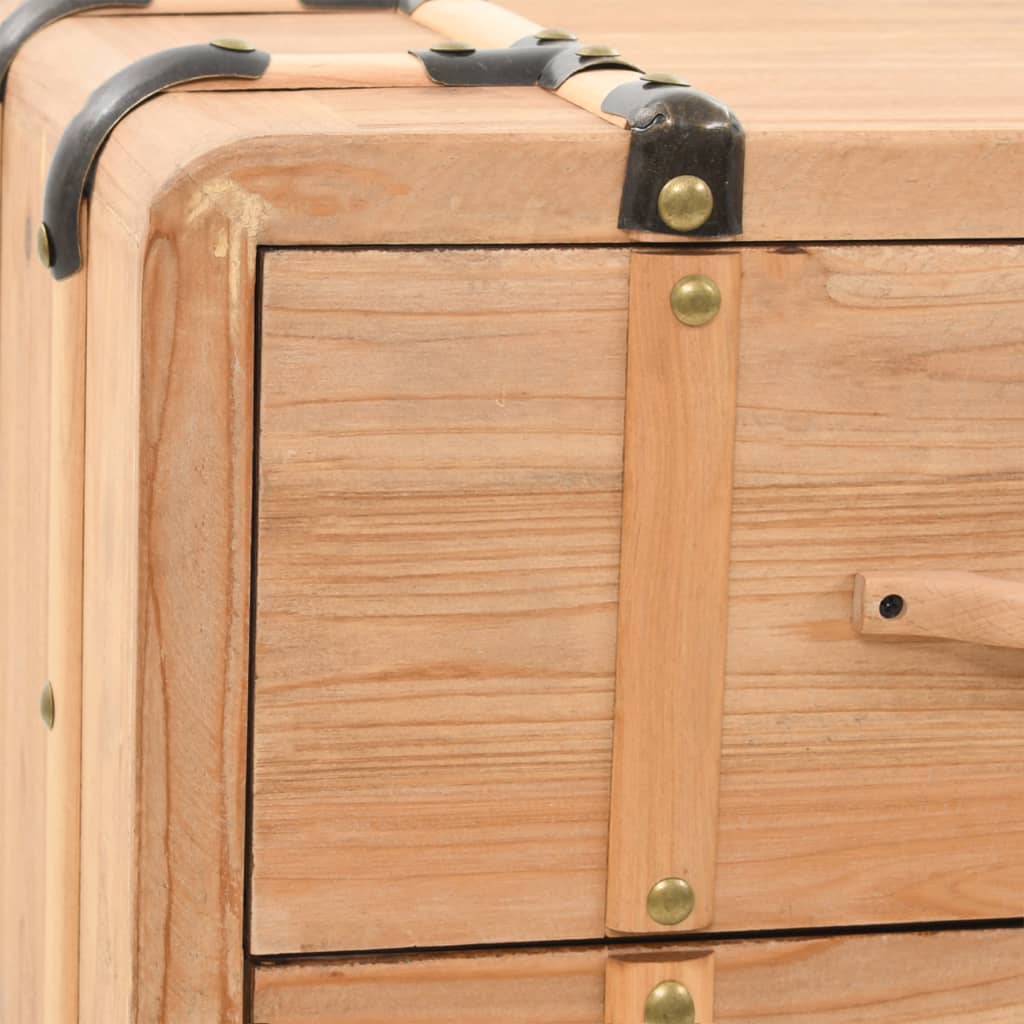 Schubladenkommode Massivholz Tanne 91x35x73 cm - Pazzar.ch