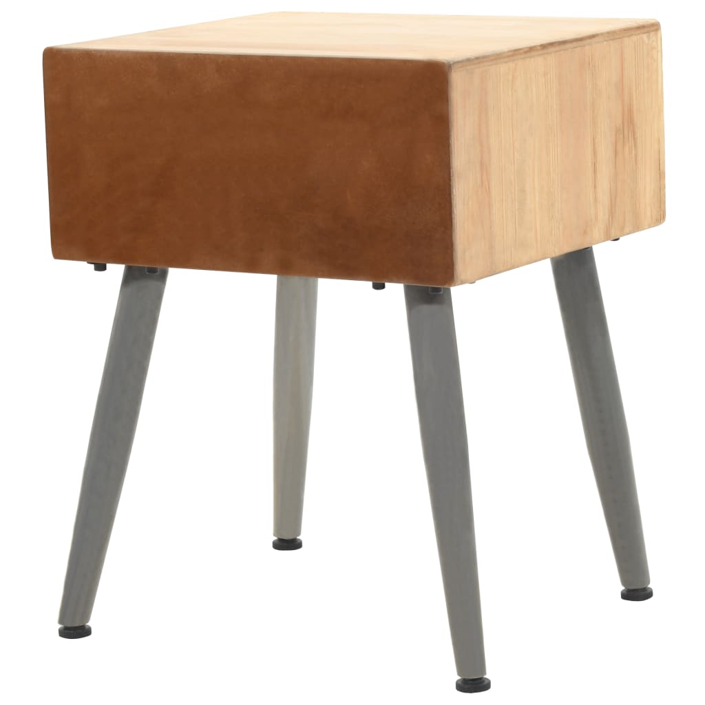 Nachtisch Tannenholz Massiv 43 × 38 × 50 cm - Pazzar.ch