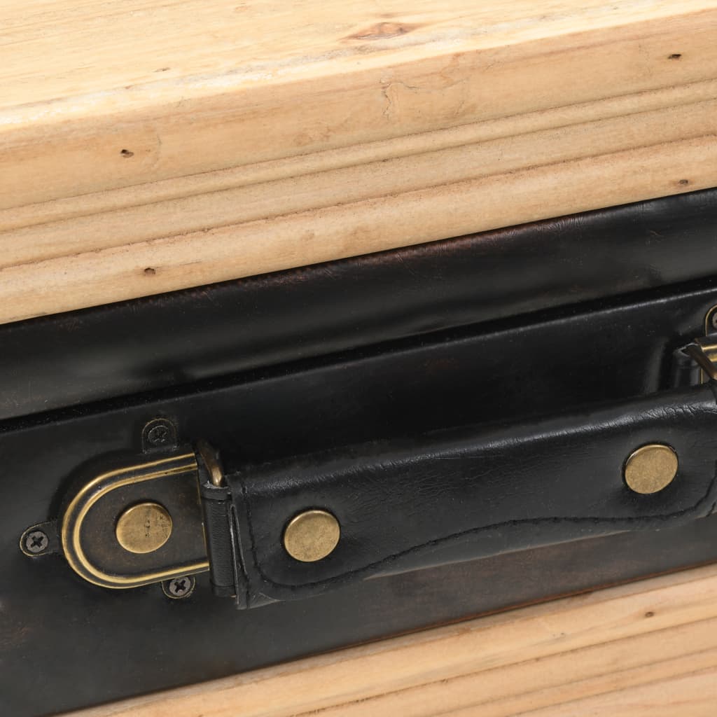 Nachtisch Tannenholz Massiv 43 × 38 × 50 cm - Pazzar.ch