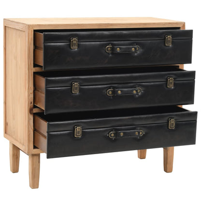 Schubladenkommode Massivholz Tanne 80x36x75 cm - Pazzar.ch