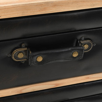Schubladenkommode Massivholz Tanne 80x36x75 cm - Pazzar.ch