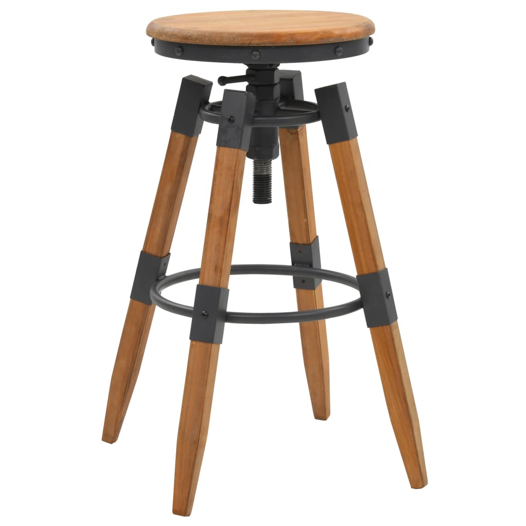 Barhocker 2 Stk. Tanne Massivholz - Pazzar.ch