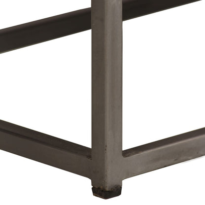 TV-Schrank Recyceltes Teak und Stahl 120 x 30 x 40 cm - Pazzar.ch