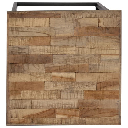 Beistelltisch-Set 3-tlg. Recyceltes Teak - Pazzar.ch