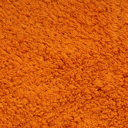 Badematten-Set 3-tlg. Stoff Orange - Pazzar.ch