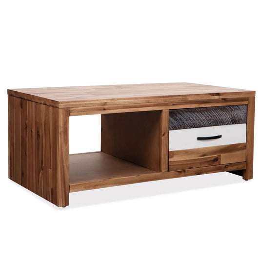 Couchtisch Akazie Massivholz 90x50x37,5 cm - Pazzar.ch