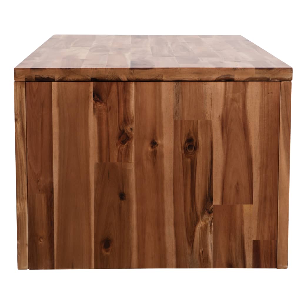 Couchtisch Akazie Massivholz 90x50x37,5 cm - Pazzar.ch