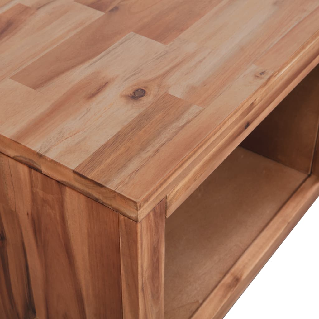 Couchtisch Akazie Massivholz 90x50x37,5 cm - Pazzar.ch