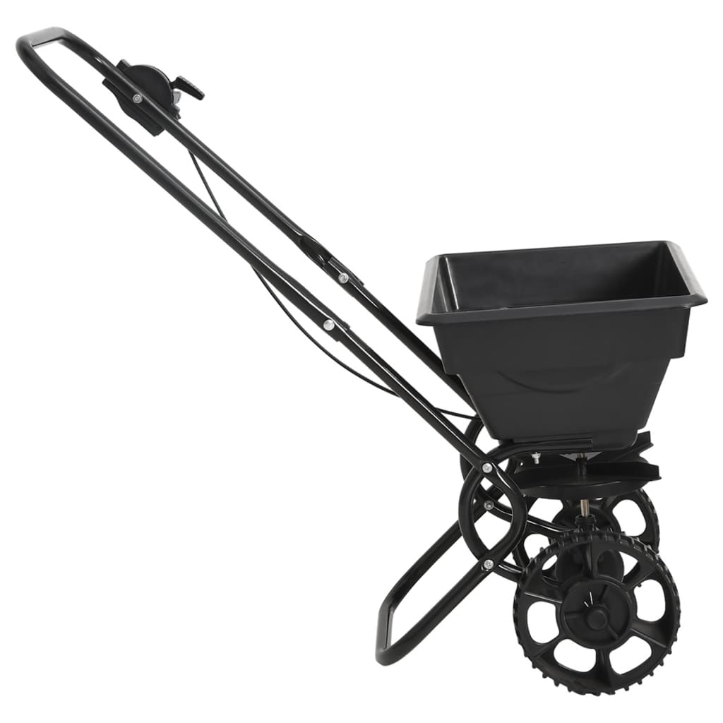 Handstreuwagen Salzstreuer PVC und Stahl 92x46x70 cm 15 L - Pazzar.ch