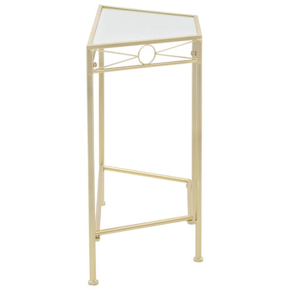 Beistelltisch Vintage-Stil Metall 87x34x73 cm Gold - Pazzar.ch