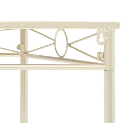 Beistelltisch Vintage-Stil Metall 87x34x73 cm Gold - Pazzar.ch